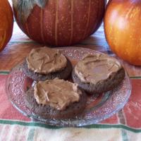 Mocha Brownie Cookies With Coffee Frosting_image