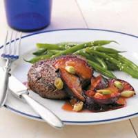 Filets with Plum Sauce image