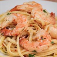 Baked Shrimp Scampi Linguine Pasta Recipe by Tasty_image