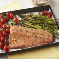 One-Pan Roasted Salmon Supper image