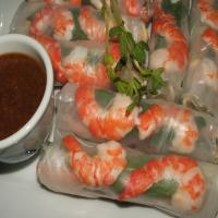 Fresh Spring Rolls With Shrimp for Two image