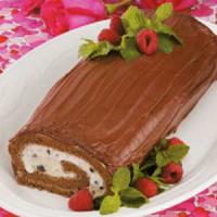 Chocolate Ice Cream Roll image