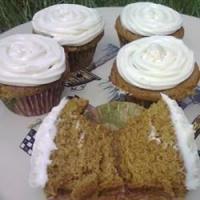 Fluffy Pumpkin Spiced Cupcakes_image