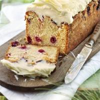 White chocolate & cherry loaf image