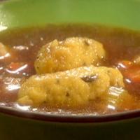 Chicken Soup with Cornmeal Sage Dumplings_image