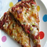 Cheesy Sloppy Joe Pizza image