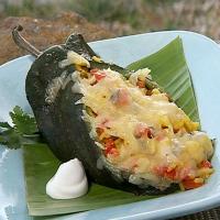 Grilled Stuffed Poblanos image