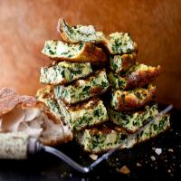 Ricotta and Spinach Frittata With Mint image