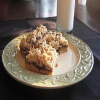 Peanut Butter and Jam Oatmeal Bars image