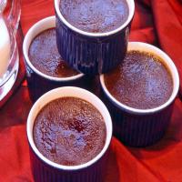 Dark Chocolate Creme Brulee image