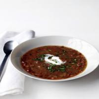 Caramelized Onion and Lentil Soup_image
