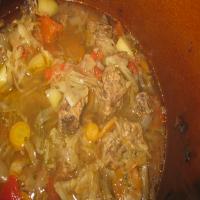 Slow Cooked Beef and Sauerkraut Stew image