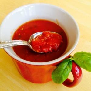 Spanish Tomato Basil Soup - HCG Phase 2 Recipe - Genius Kitchen_image