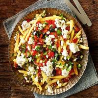 Greek loaded fries image
