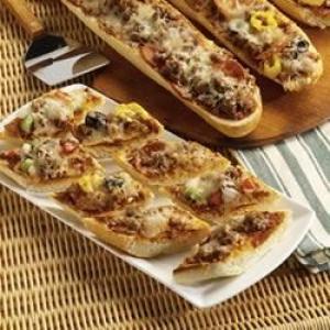 Sausage French Bread Pizza_image