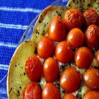 Potato, Tomato and Cheese Tart image