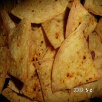 Spicy baked tortilla chips low sodium low fat_image