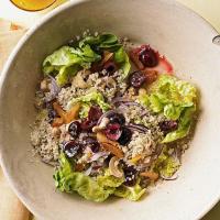 Honey-Soaked Quinoa Salad with Cherries and Cashews Recipe - (4.2/5) image