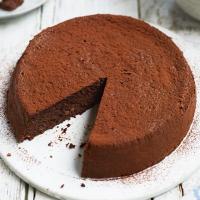 Chocolate, cardamom & hazelnut torte image