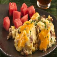 Sausage and Cheese Grits Casserole (Makeover) image