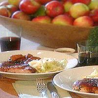 Glazed Pork with Apples image