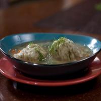 Vegetable and Dumpling Soup image