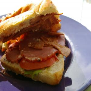 Light Toasty Turkey Club Sandwich_image