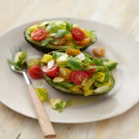 Avocado with Bell Pepper and Tomatoes image