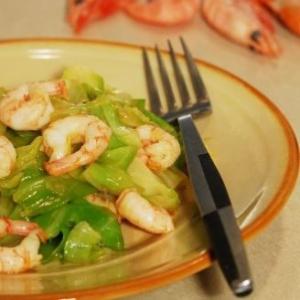 Spring Cabbage with Prawns_image