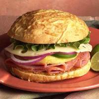 Tropical Ham & Swiss Sandwich_image