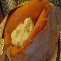 Baked Sweet Potatoes With Honey-Mint Butter image
