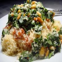 Baked Couscous With Tomato and Pesto_image