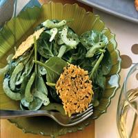 Spinach and Celery Salad with Lemon Vinaigrette image
