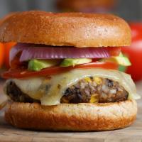 Black Bean & Corn Burgers Recipe by Tasty image
