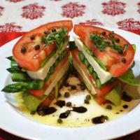 Stacked Caprese Salad Recipe - (4.5/5) image