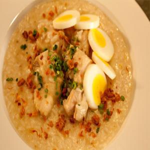 Chicken Arroz Caldo (Chicken Rice Porridge) Recipe - (4.6/5) image