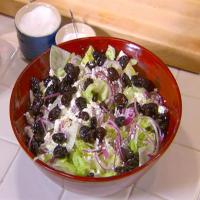 Feta, Black Olive, and Oregano Salad (aka Pizza Parlor Salad)_image