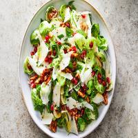 Brussels Sprouts Salad With Apples and Walnuts image
