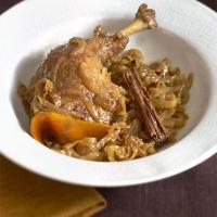 Tender braised duck with pomegranate molasses_image