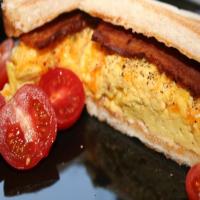 Scrambled Egg and Bacon Sandwich image