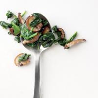 Sauteed Spinach and Mushrooms_image