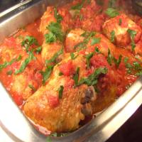 Spanish Chicken With Peppers_image