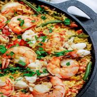 Easy Seafood Paella Recipe Recipe - (4.5/5)_image