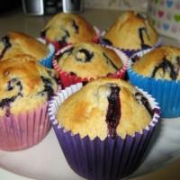 Blueberry muffins image