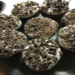 Chocolate-Mint Cupcakes image