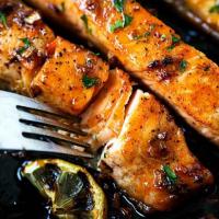 Honey Garlic Salmon (The Best Recipe!)_image