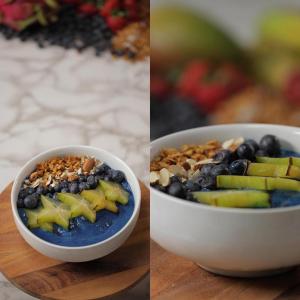 Healthy Smoothie Bowl: Blue Magik Bowl: Deep Blue Sea Recipe by Tasty image