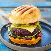 Beetroot burger image
