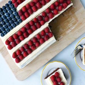 July 4th Flag Cake Recipe | Epicurious.com_image