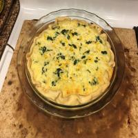 Chicken and Spinach Quiche_image